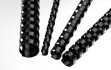 Plastikbinderücken 8 mm 21 Ringe schwarz, 1 VE = 100 Stück